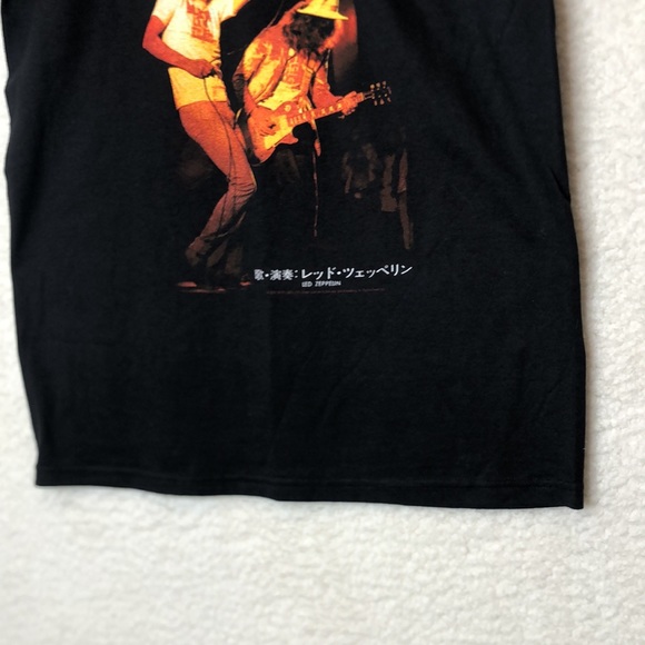 NWOT Led Zeppelin Concert Tee Shirt Rock and Roll Four Sticks Japan 2007 S SMALL - Picture 6 of 7